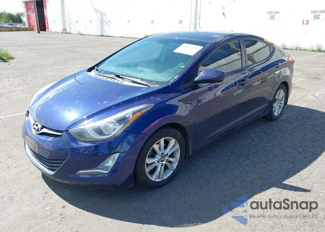 2014 Hyundai Elantra Se из США, поврежденный, VIN 5NPDH4AE9EH539447
